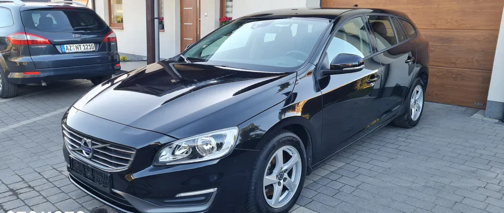 volvo Volvo V60 cena 42900 przebieg: 153300, rok produkcji 2015 z Mikołów